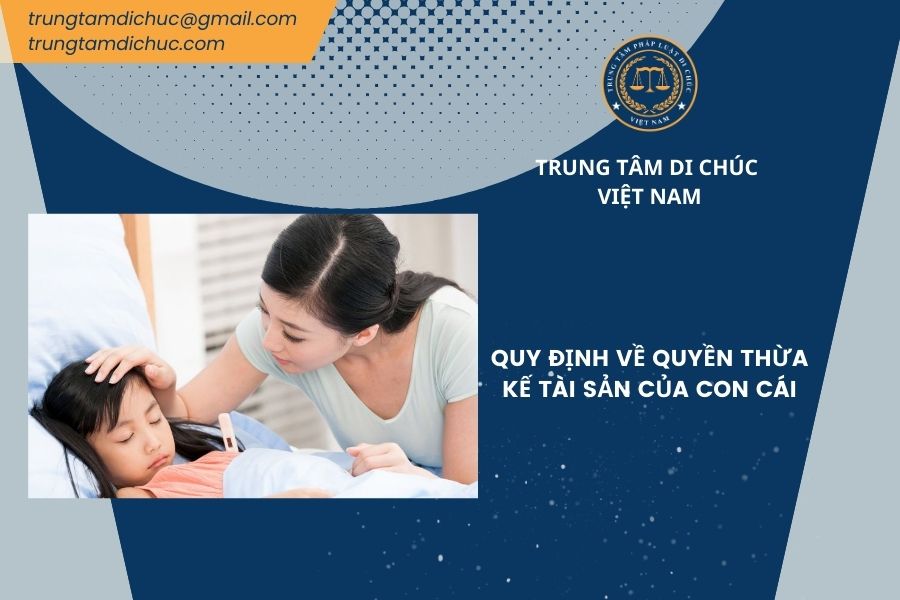 Quy định về quyền thừa kế tài sản của con cái