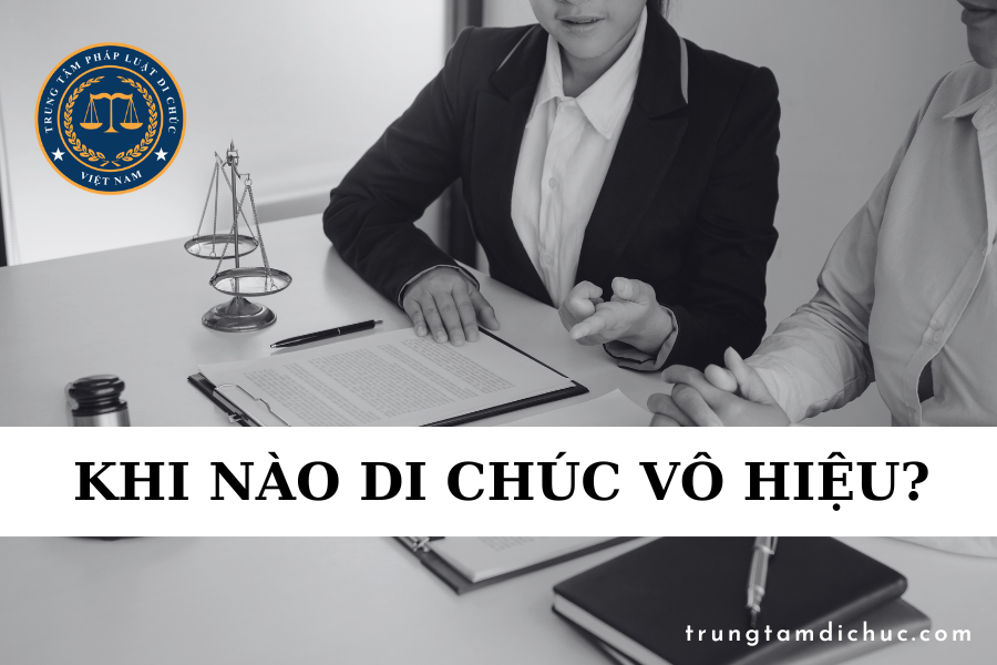 Di chúc vô hiệu